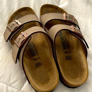 EUC Birkenstocks. Purchased for my mother and worn around the house for a week.